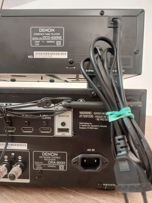 Denon DRA 800 h denon DCD 600 NE streaming bluethoth etc