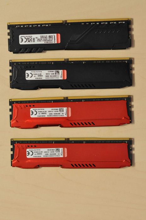 DDR4 16GB Kingston HyperX Fury 2666MHz