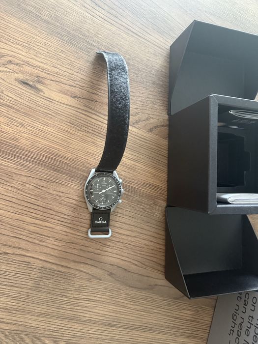 Moonswatch Mission to the Moon Swatch Omega Speedmaster Zegarek