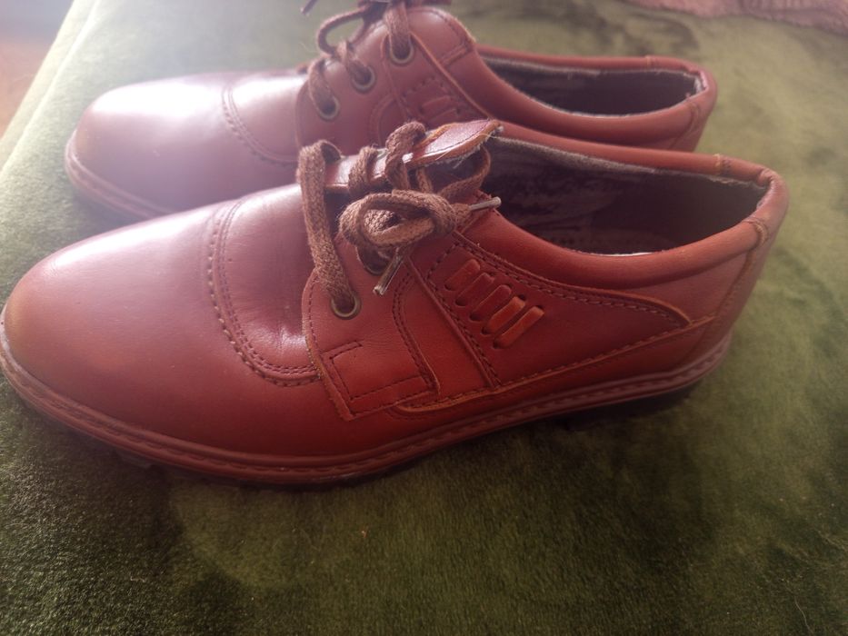 Buty trapery skóra naturalna rozmiar 40