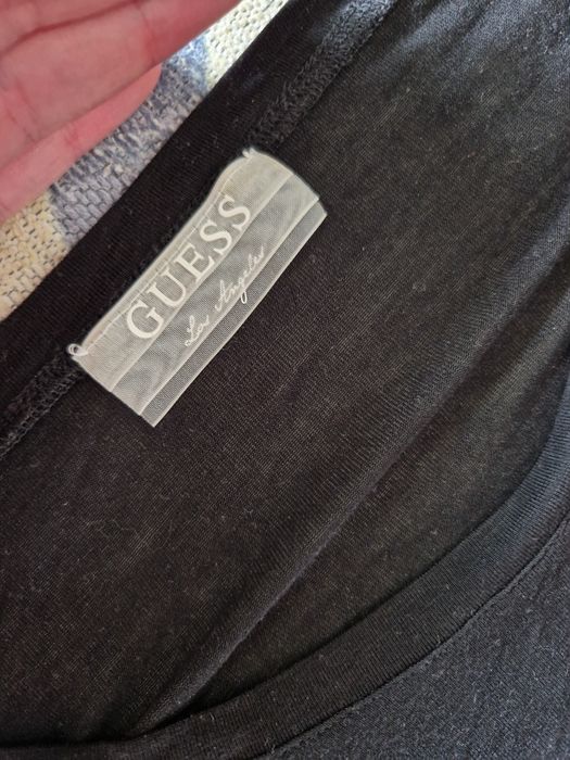 Guess bluzka tunika czarna M