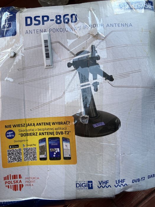 Antena DVB-T pokojowa Telkom-Telmor