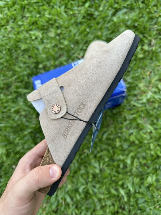 Birkenstock Boston Taupe (Bege) Camurça | Tam. 39