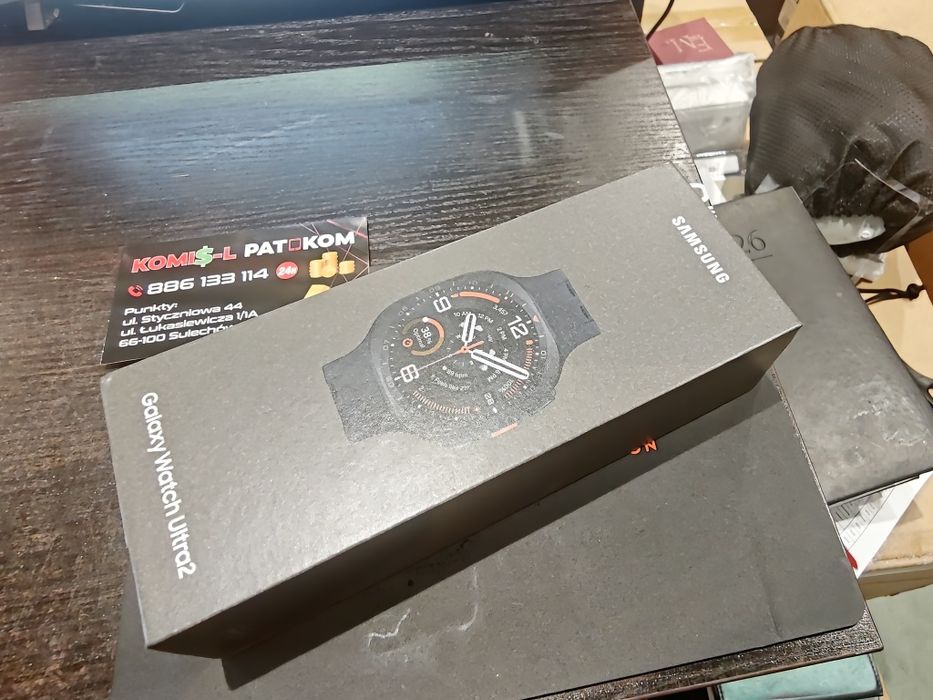 SAMSUNG Galaxy Watch Ultra 2 SM-L715F LTE Tytanowy Gray..Nowe gwarancjA.. PAT-KOM