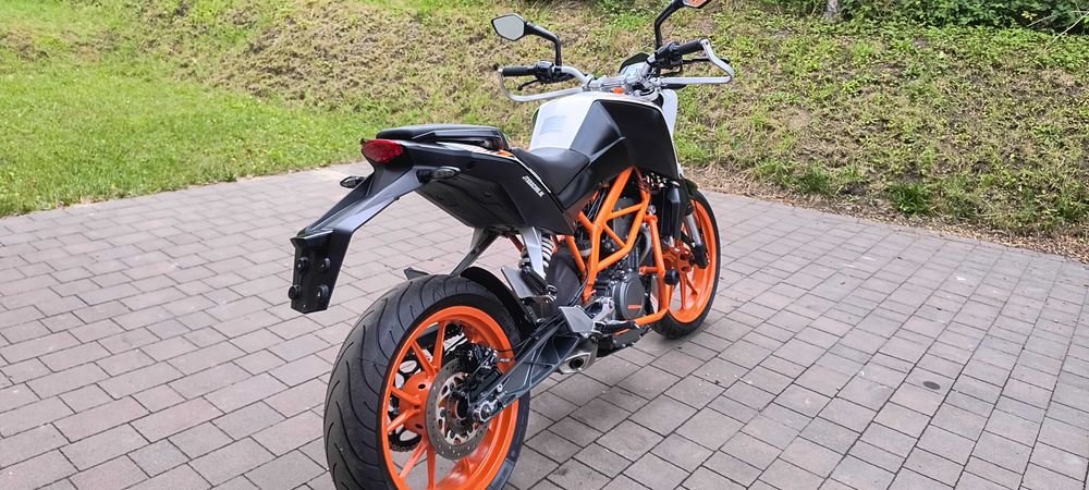 KTM DUKE 390 ABS kat. A 2 Oryginał pełen serwis do końca KODO motocykle raty transport