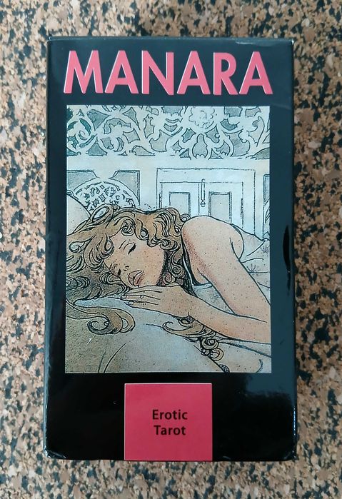 Cartas Erotic Tarot - ilustrações de Milo Manara