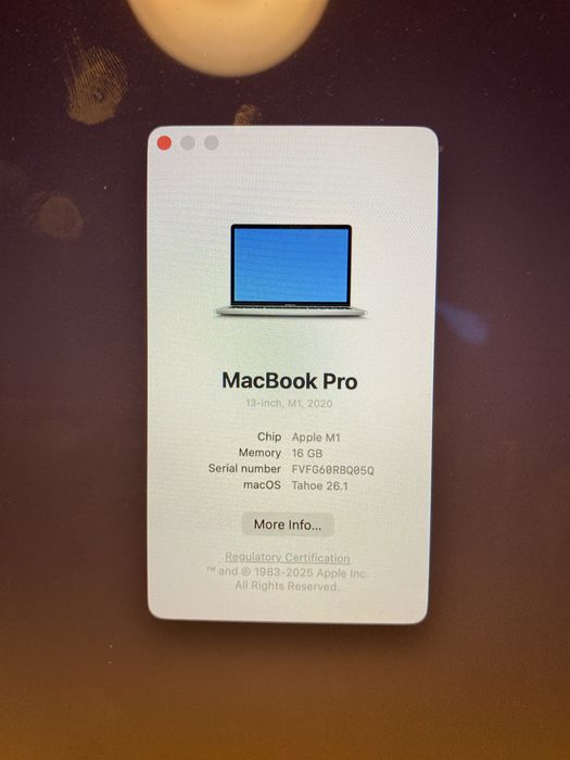 Macbook M1 Pro 13”