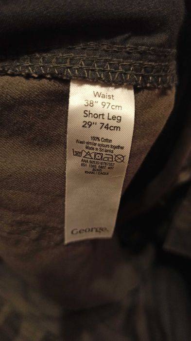 Чоловічі штани карго George 38W