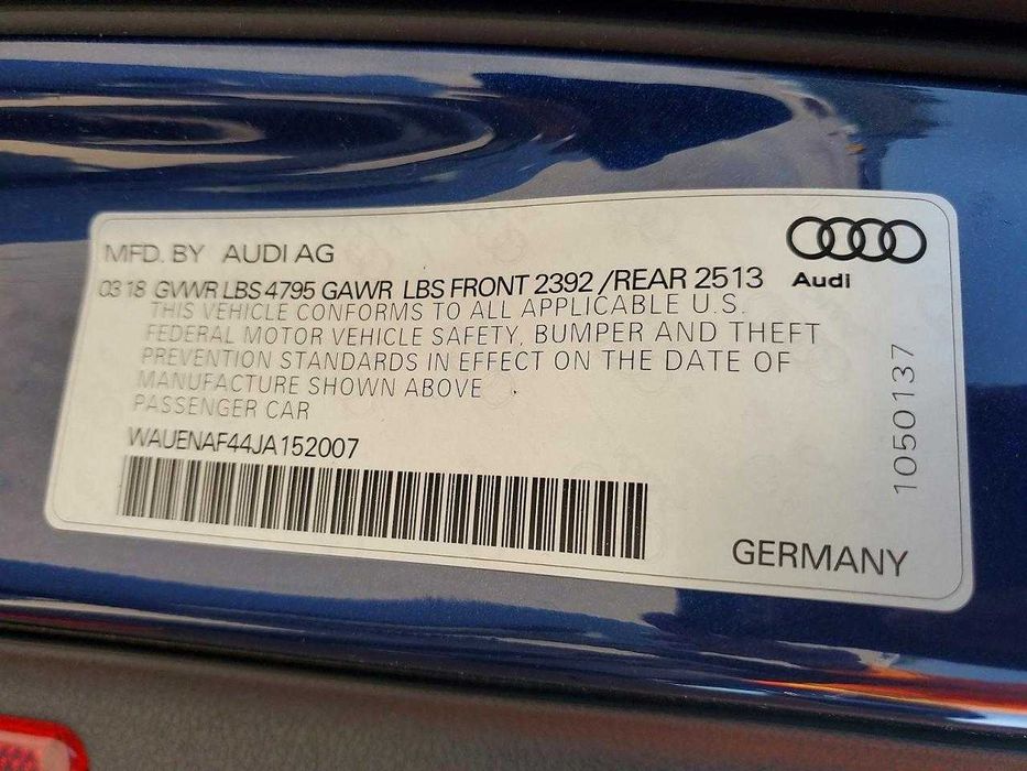 2018 Audi A4 Premium  Plus