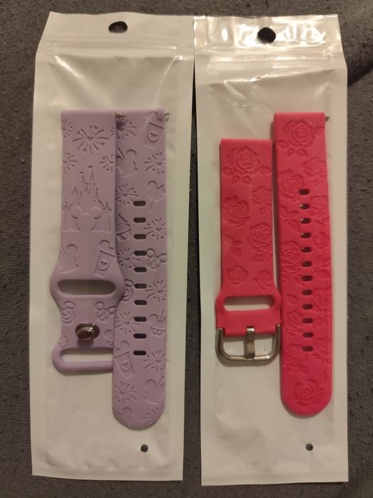 Paski do zegarka 20 mm Disnay kwiaty