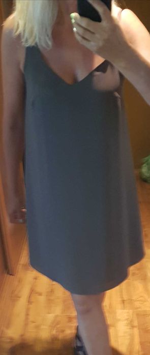 Sukienka letnia khaki M/L