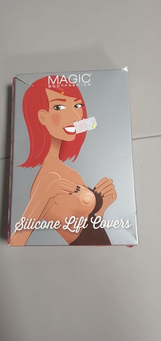 Magic Bodyfashion Przezroczyste silikonowe osłonki unoszące piersiL/xl