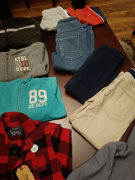 Mega paka ubrań dla chłopca, zestaw ubrań 134