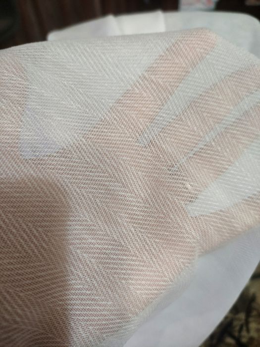 Новий відріз тканини 2.5*90 тюль льон ялинка Туреччина балдахін елочка