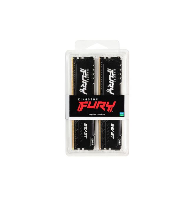 Оперативна память Kingston Fury Beast DDR4 32GB (2×16GB) 3600MHz