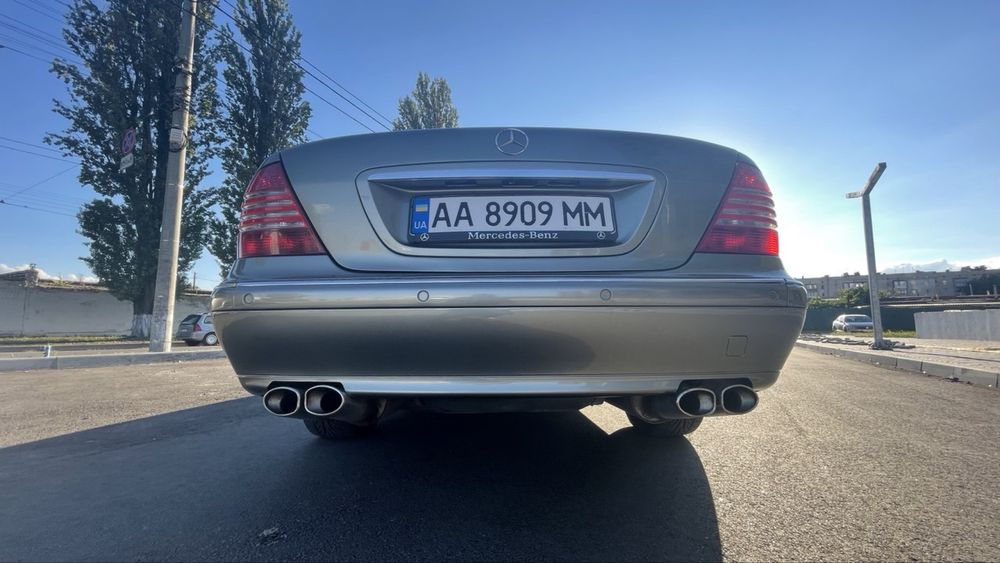 Бампер Mercedes w220