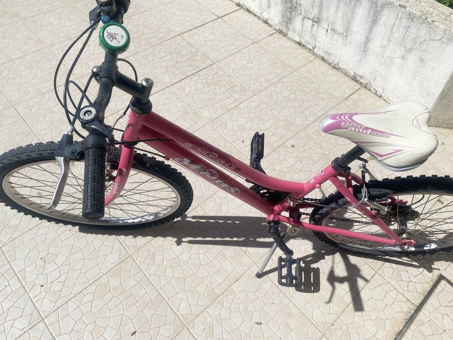 Bicicleta crianca Rosa