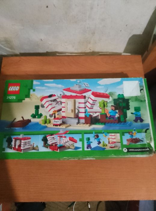 Конструктор Lego minecraft
