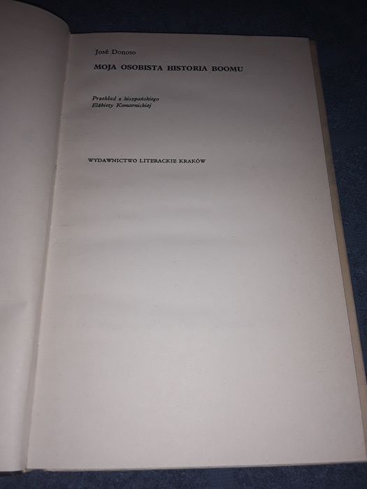 Moja osobista historia boomu donoso