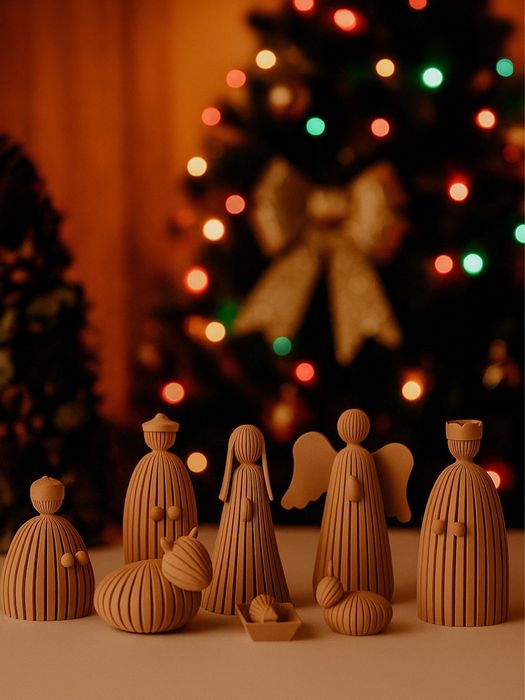 PRESEPIO natal Branco