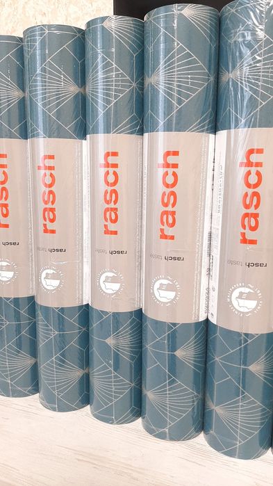 Обои RASCH. Made in Germany. Виниловые на флизе, моющиеся. Не дорого.