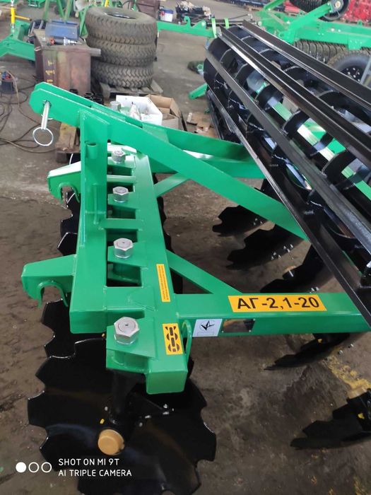 Дискова борона навісна  АГ-2.1 2.4 2.7 3.0 Компенсація 25%