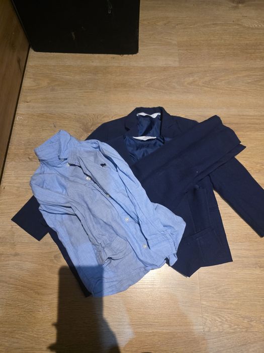 Garnitur granatowy 110