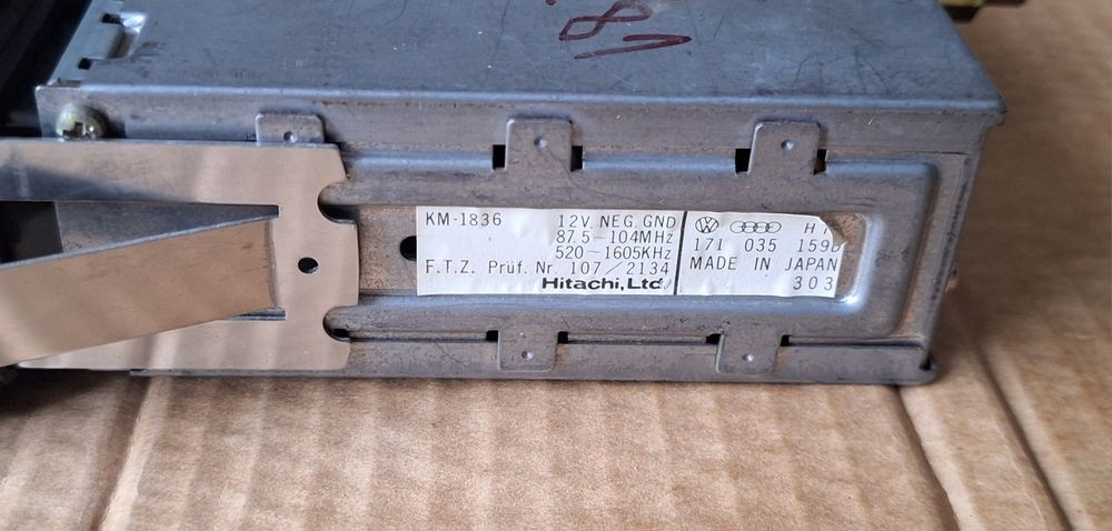 Autoradio original VW Golf mk1