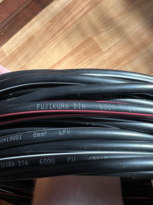 Японский кабель Fujikura 8 mm2 (3х8mm) и (2х8mm)
