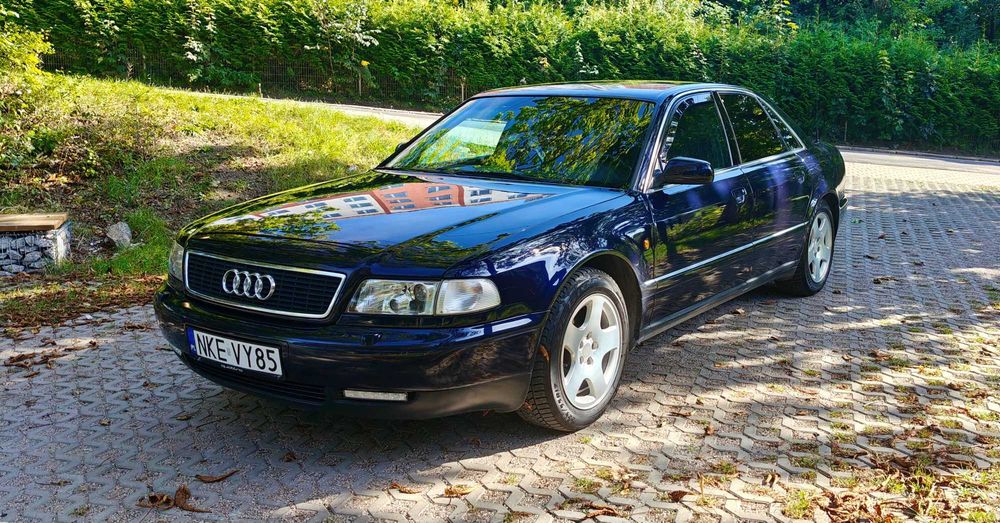 Audi A8 D2 3.7 V8 230KM Quatro Benzyna + LPG 1999r (zamiana motocykl)