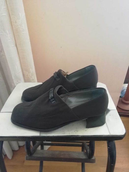 sapatos senhora nº 37 castanhos