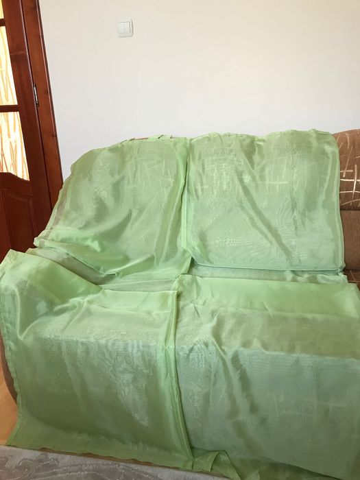 Продам штори салатового кольору