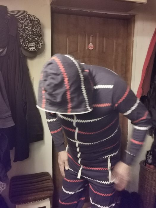 Kombinezon ciepły bawełna Rozmiar M L ok 180 cm