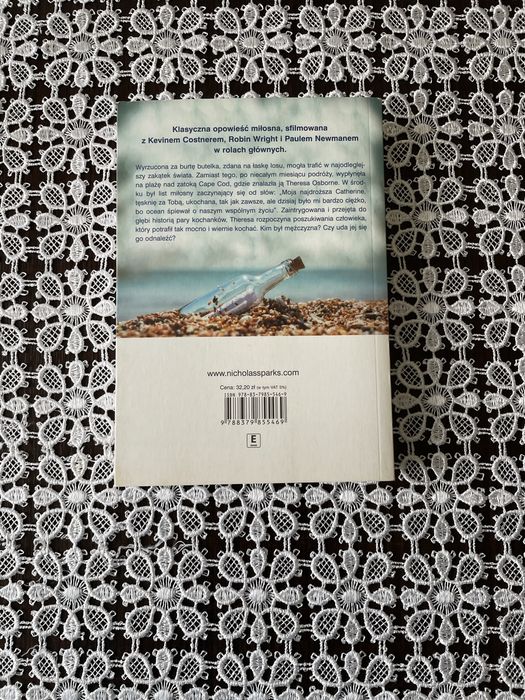 Książka "List w butelce"