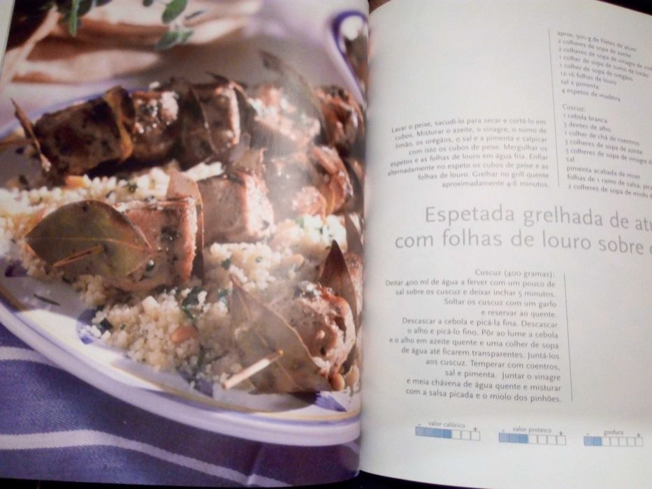 Livros "Comer bem, viver melhor"