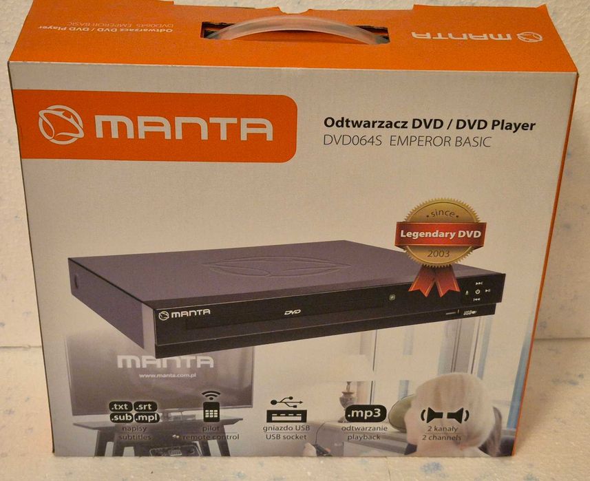 DVD Player Manta DVD064S