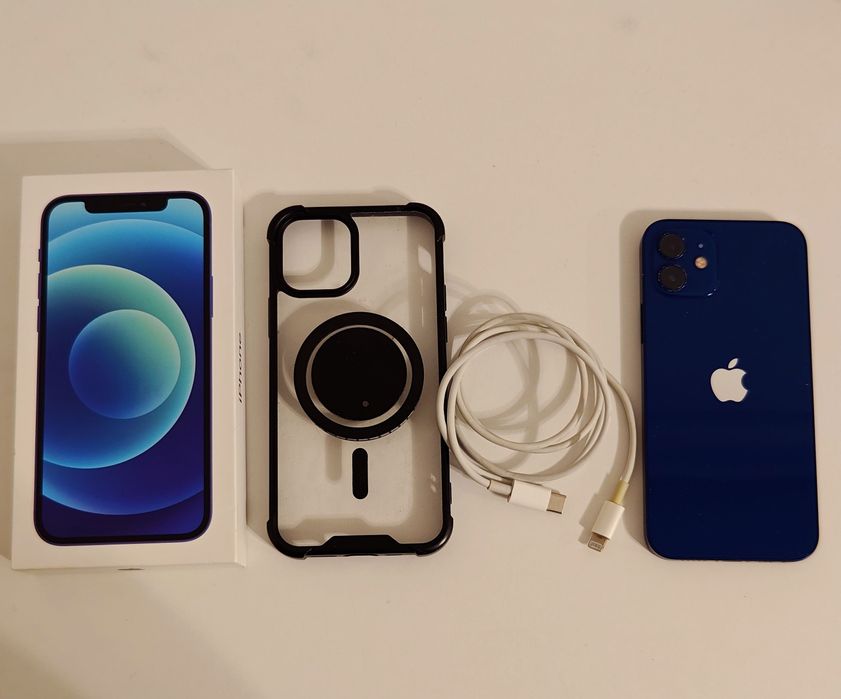 iPhone 12 64GB Kabel, etui, oryginalne pudełko.