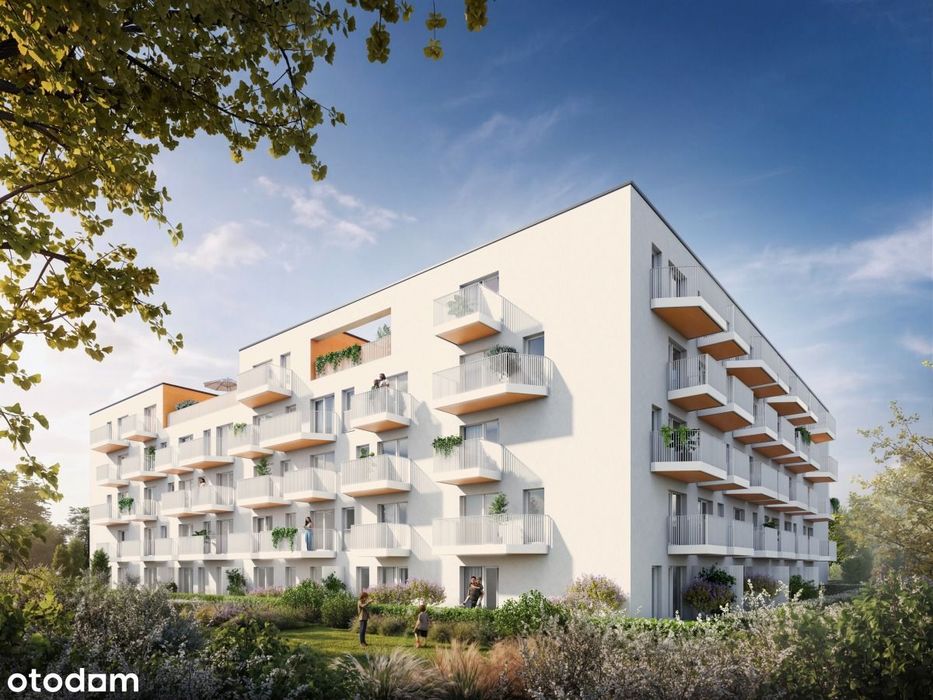 2-pokojowe mieszkanie 41m2 + balkon Bez Prowizji