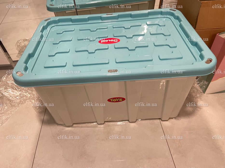 Великий контейнер для іграшок 109л