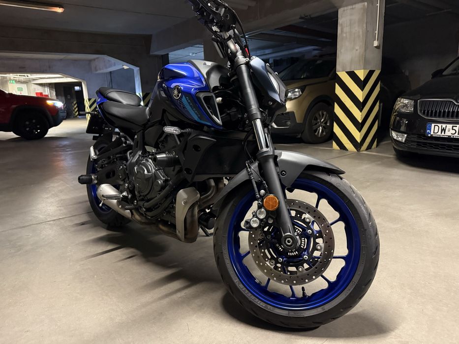 Yamaha MT07 jak nowy 2024 wydech Arrow