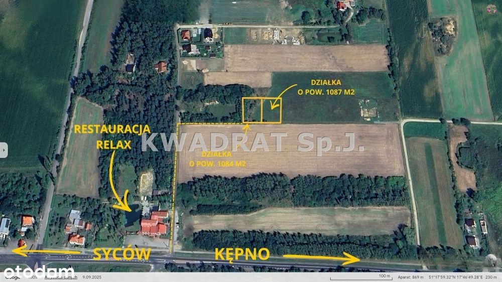 Mieszk-Usłu/2171m2/Blisko S8/Słupia P. Bralinem