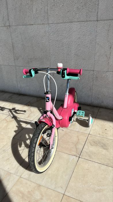 Bicicleta roda 14, decathlon 3 - 5 anos