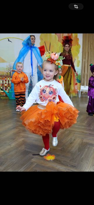 Костюм гарбуза тикви для дівчинки 98 розмір