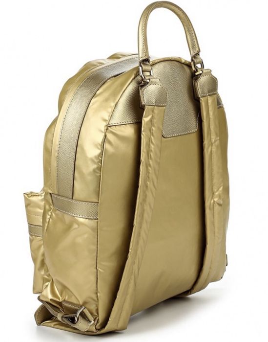 Рюкзак гламур золотой Patrizia Pepe