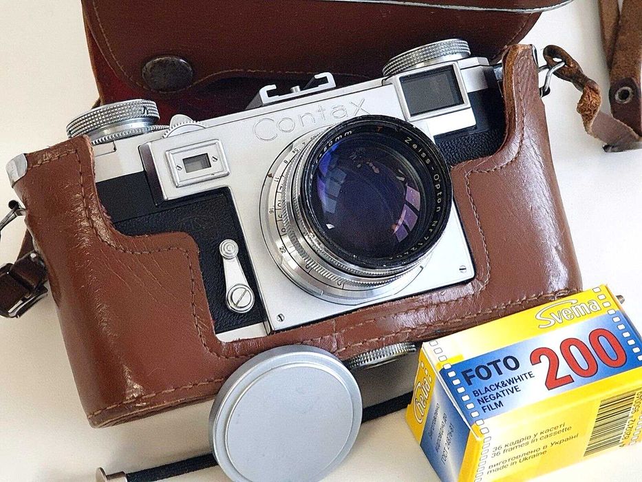 Contax IIA (Контакс 2А) + Carl Zeiss Sonnar 1.5/50мм фотокамера