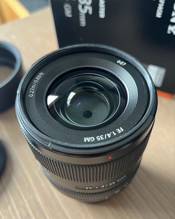 Lente Sony 35 GM F1.4