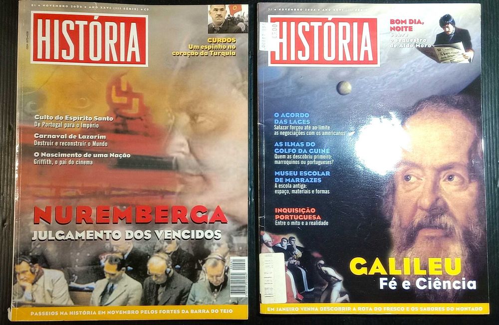 2x Revistas História N. 71 + 81