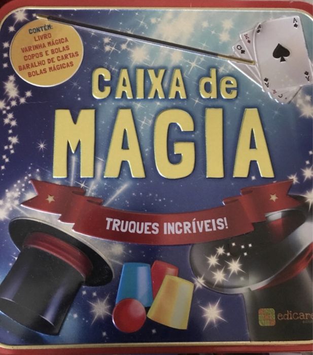 Caixa de magia - Edicare +7 anos