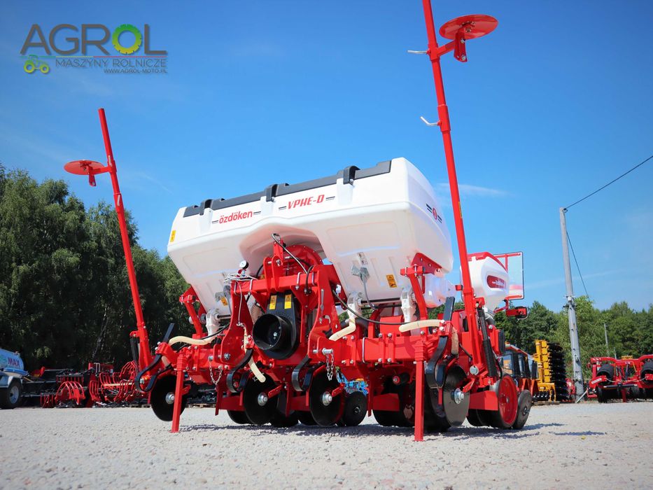 Siewnik do kukurydzy 4 rzędy Ozdoken VPHE-DG4 sztywny podsiewacz