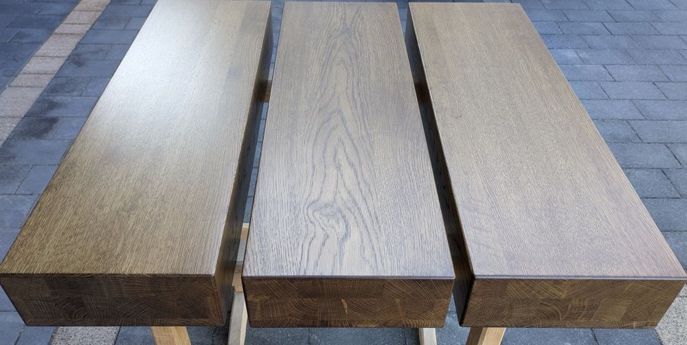 Nakładki na schody półkowe. Stopnie drewniane. Schody półkowe